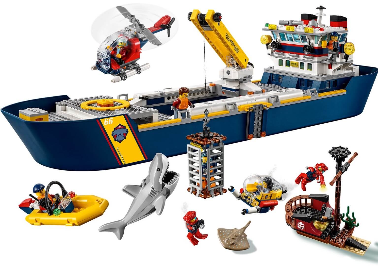 Buque de Exploracion Oceanica ( Lego 60266 ) imagen b
