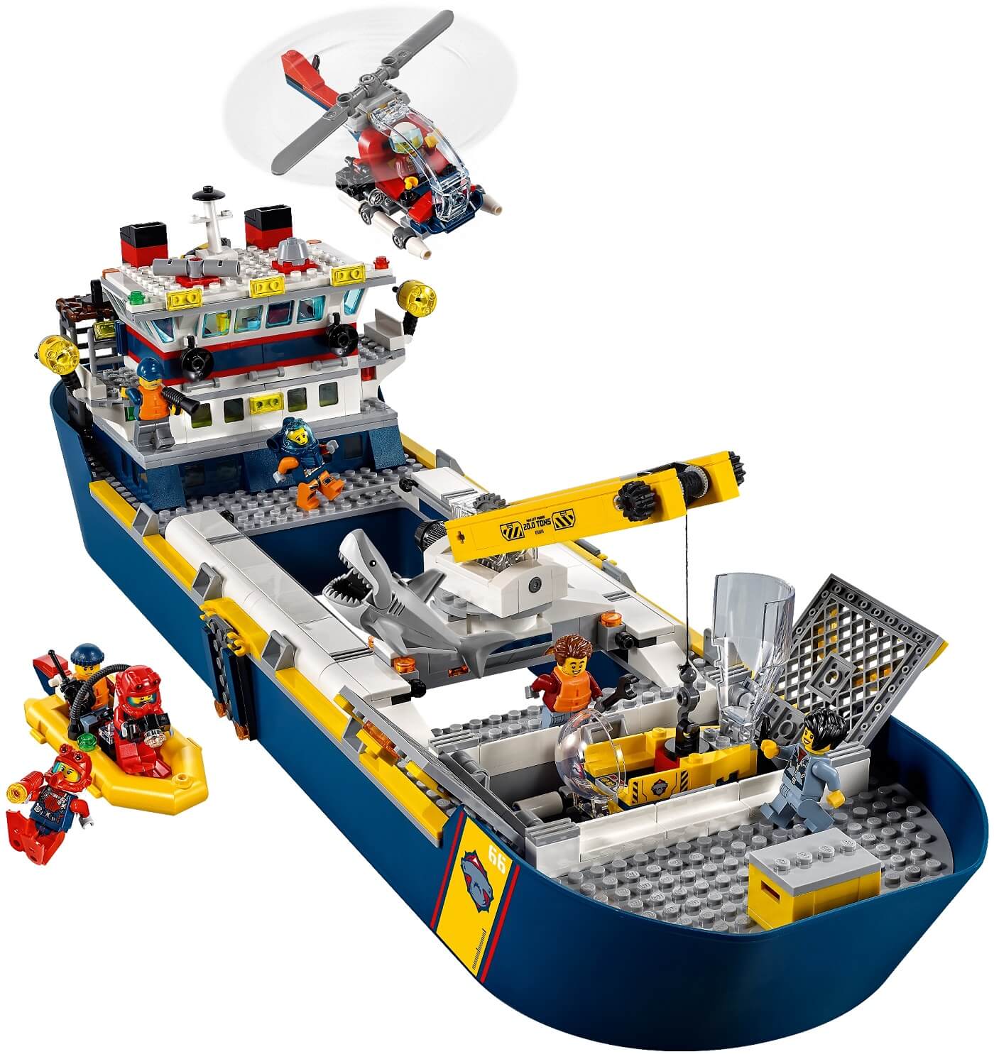 Buque de Exploracion Oceanica ( Lego 60266 ) imagen c