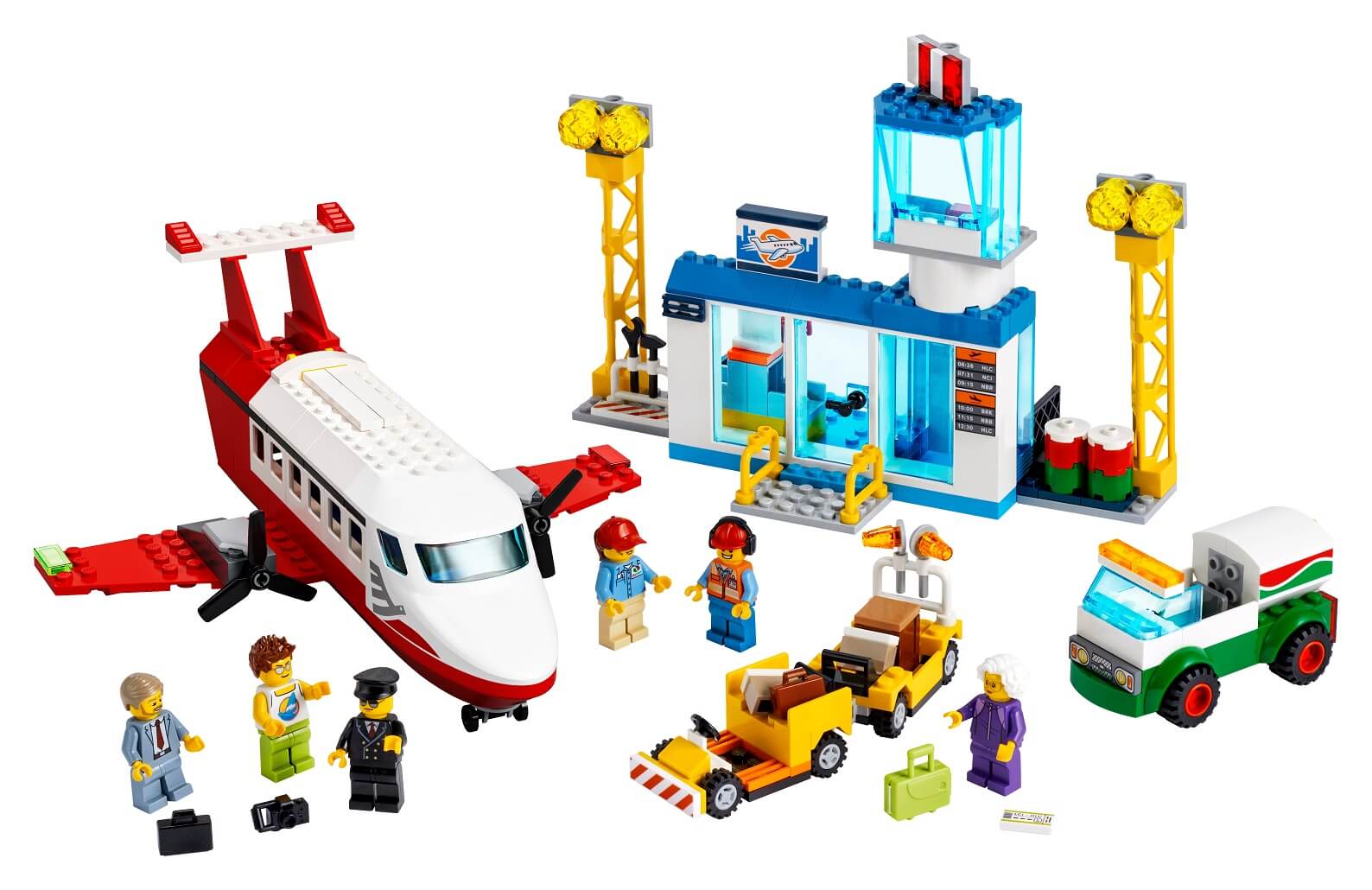 Aeropuerto Central ( Lego 60261 ) imagen a