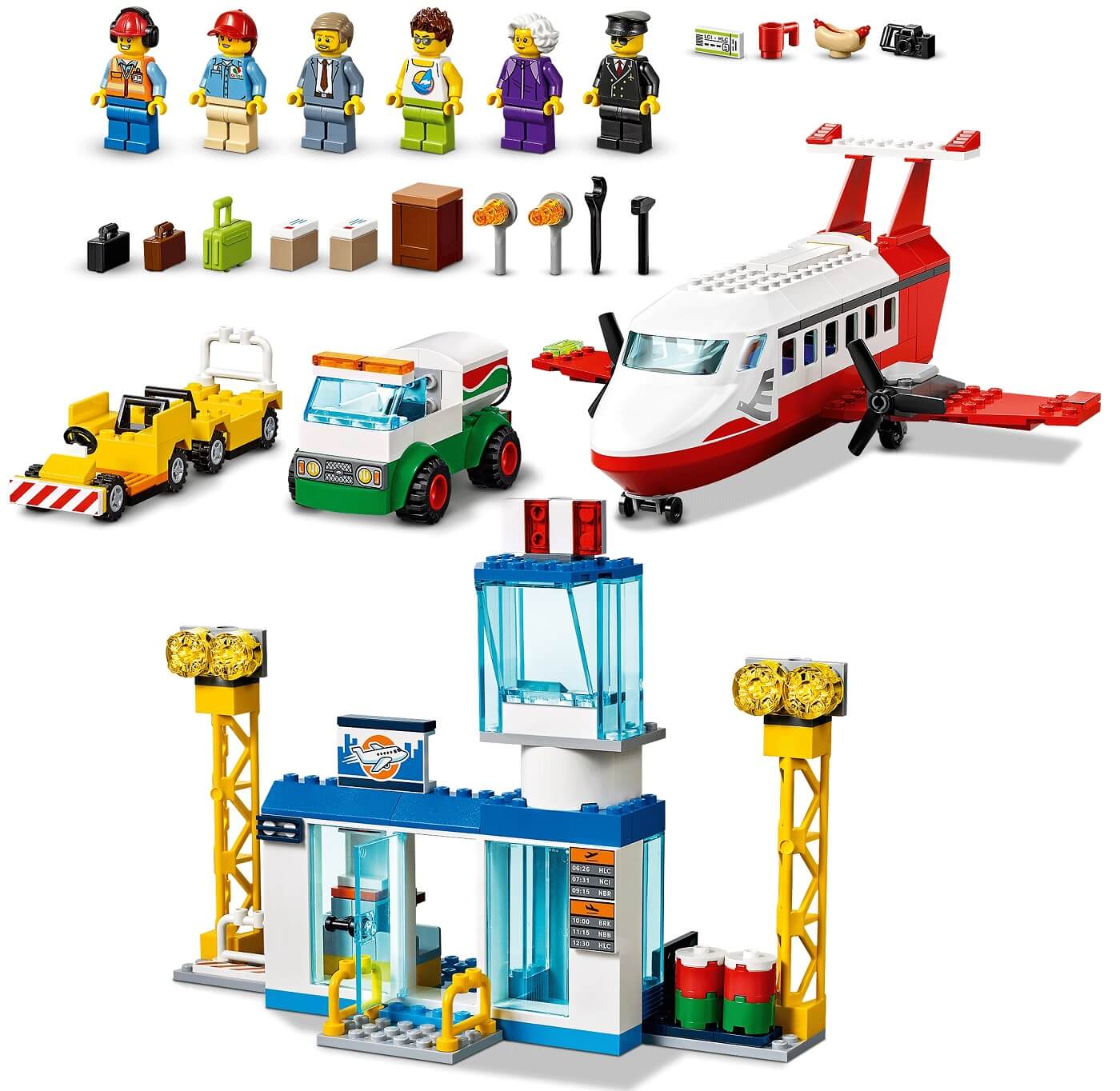 Aeropuerto Central ( Lego 60261 ) imagen d