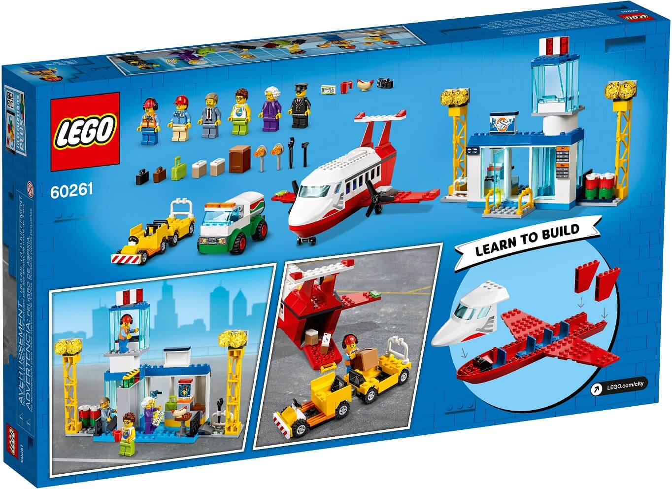 Aeropuerto Central ( Lego 60261 ) imagen e