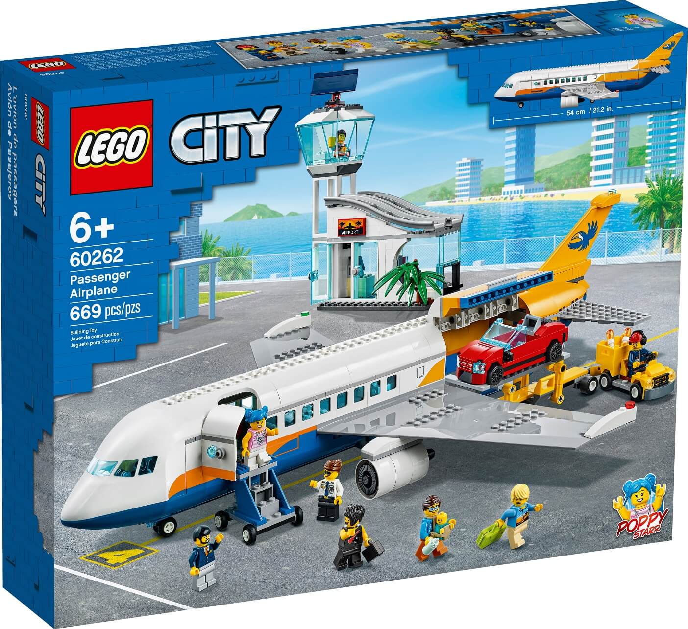 Avion de Pasajeros y Terminal ( Lego 60262 ) imagen d