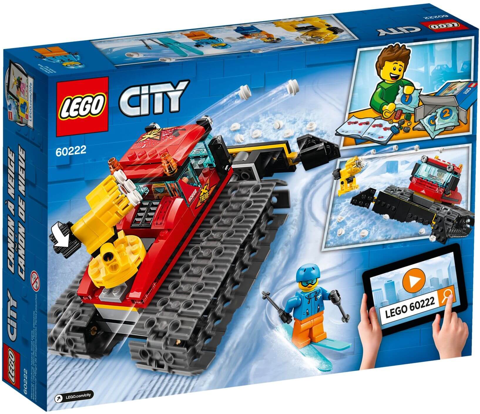 Máquina Pisanieves ( Lego 60222 ) imagen d