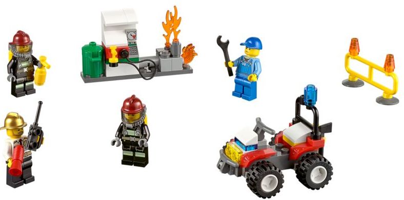 Set de Introducción: Bomberos ( Lego 60088 ) imagen a