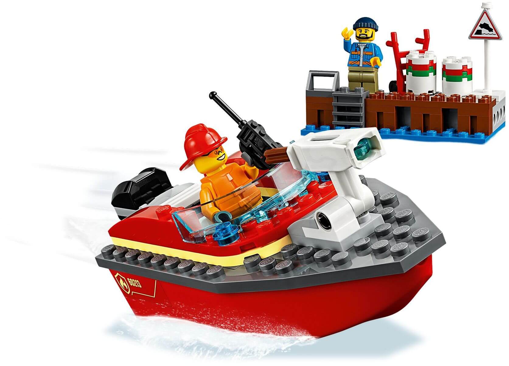 Llamas en el muelle ( Lego 60213 ) imagen c