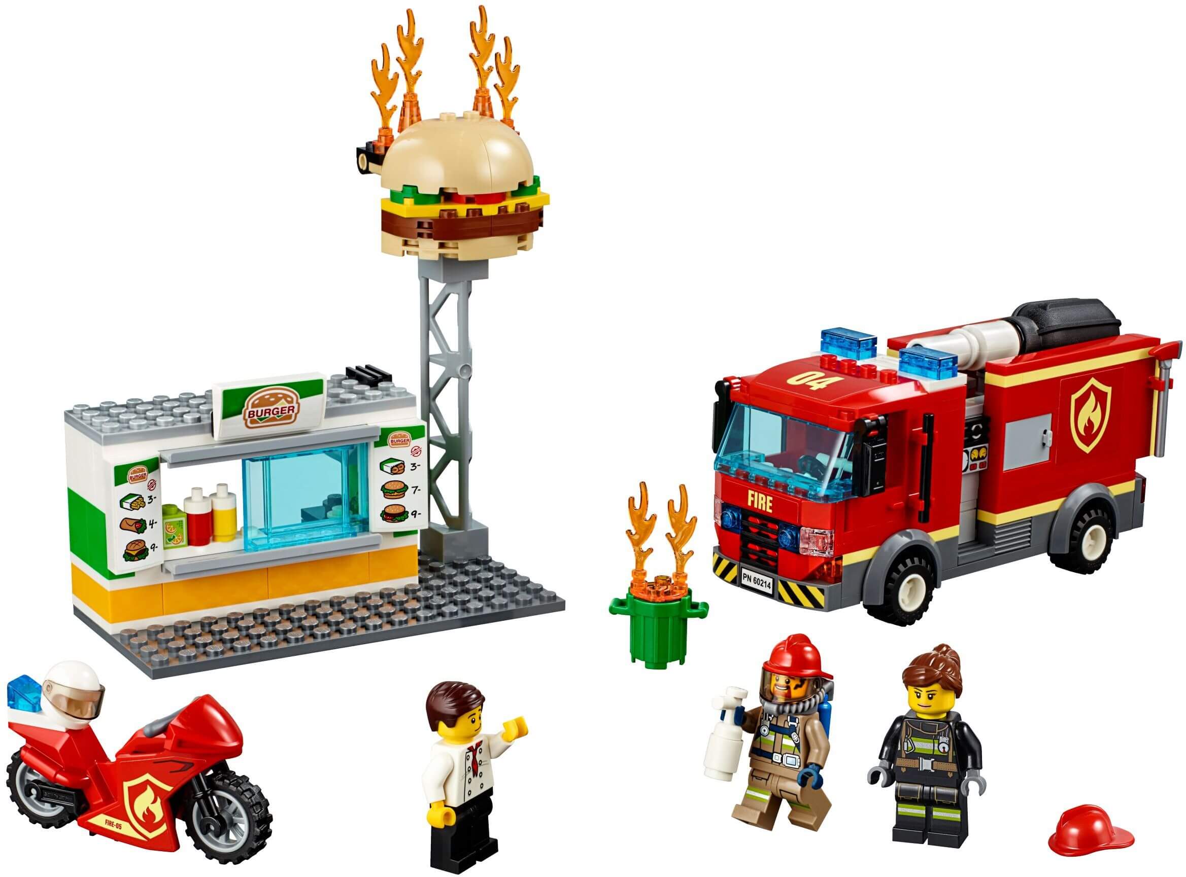 Rescate del incendio ( Lego 60214 ) imagen a