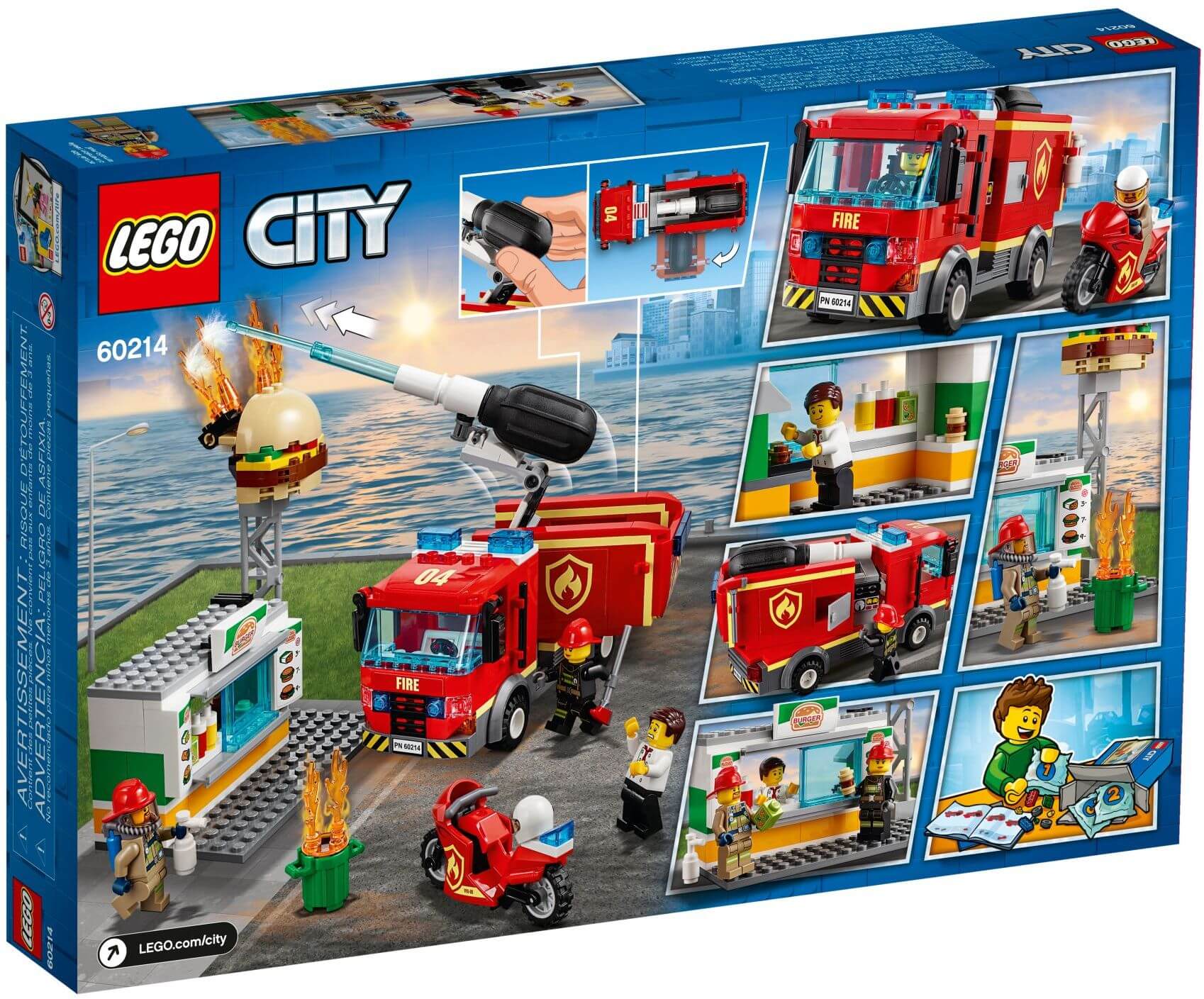 Rescate del incendio ( Lego 60214 ) imagen c