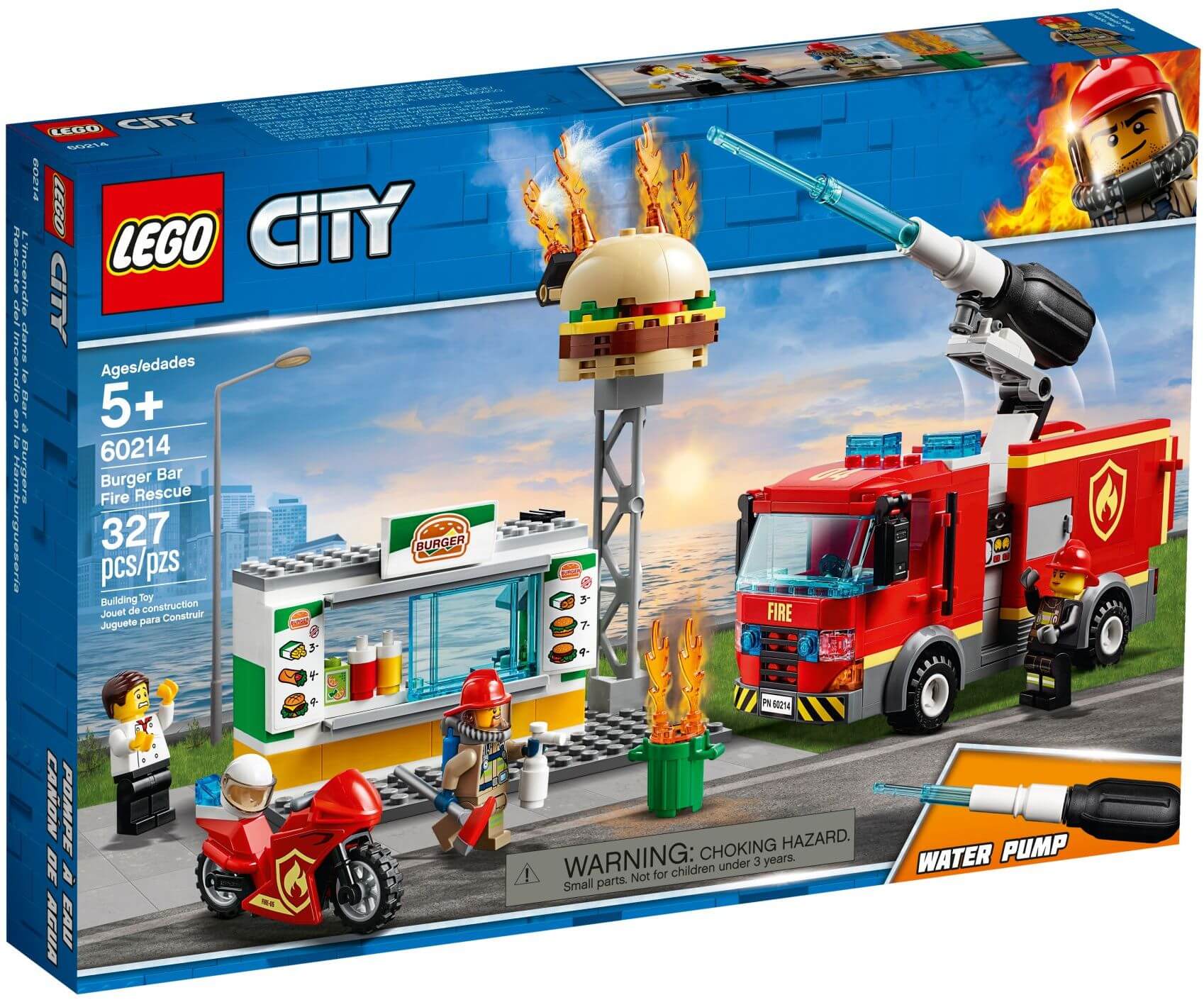 Rescate del incendio ( Lego 60214 ) imagen d