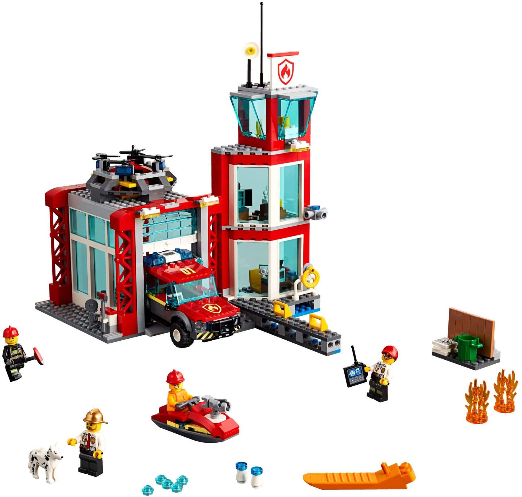 Parque Bomberos ( Lego 60215 ) imagen a