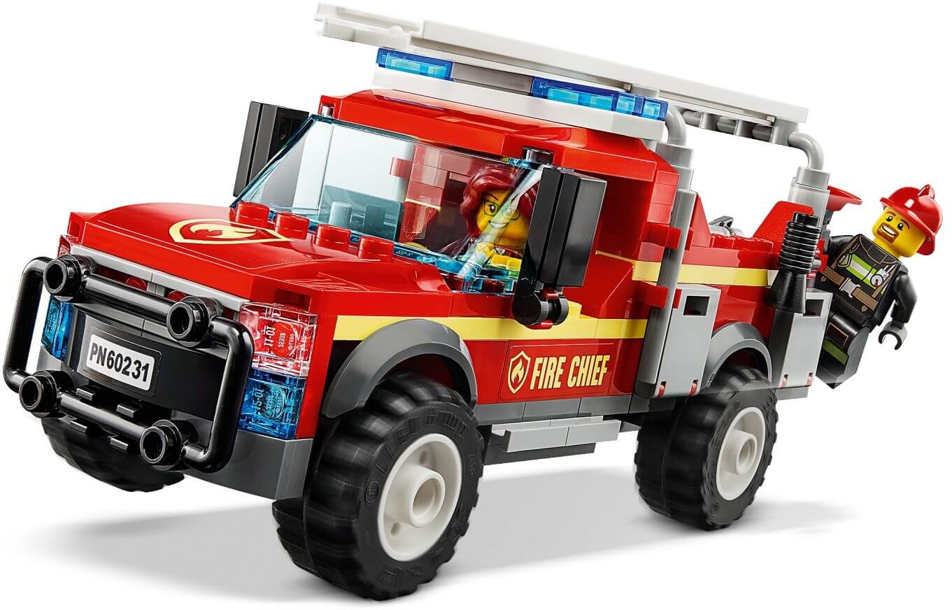 Camion de Intervencion de la Jefa de Bomberos ( Lego 60231 ) imagen c
