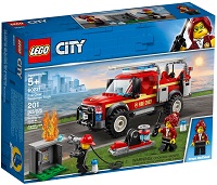 Camion de Intervencion de la Jefa de Bomberos