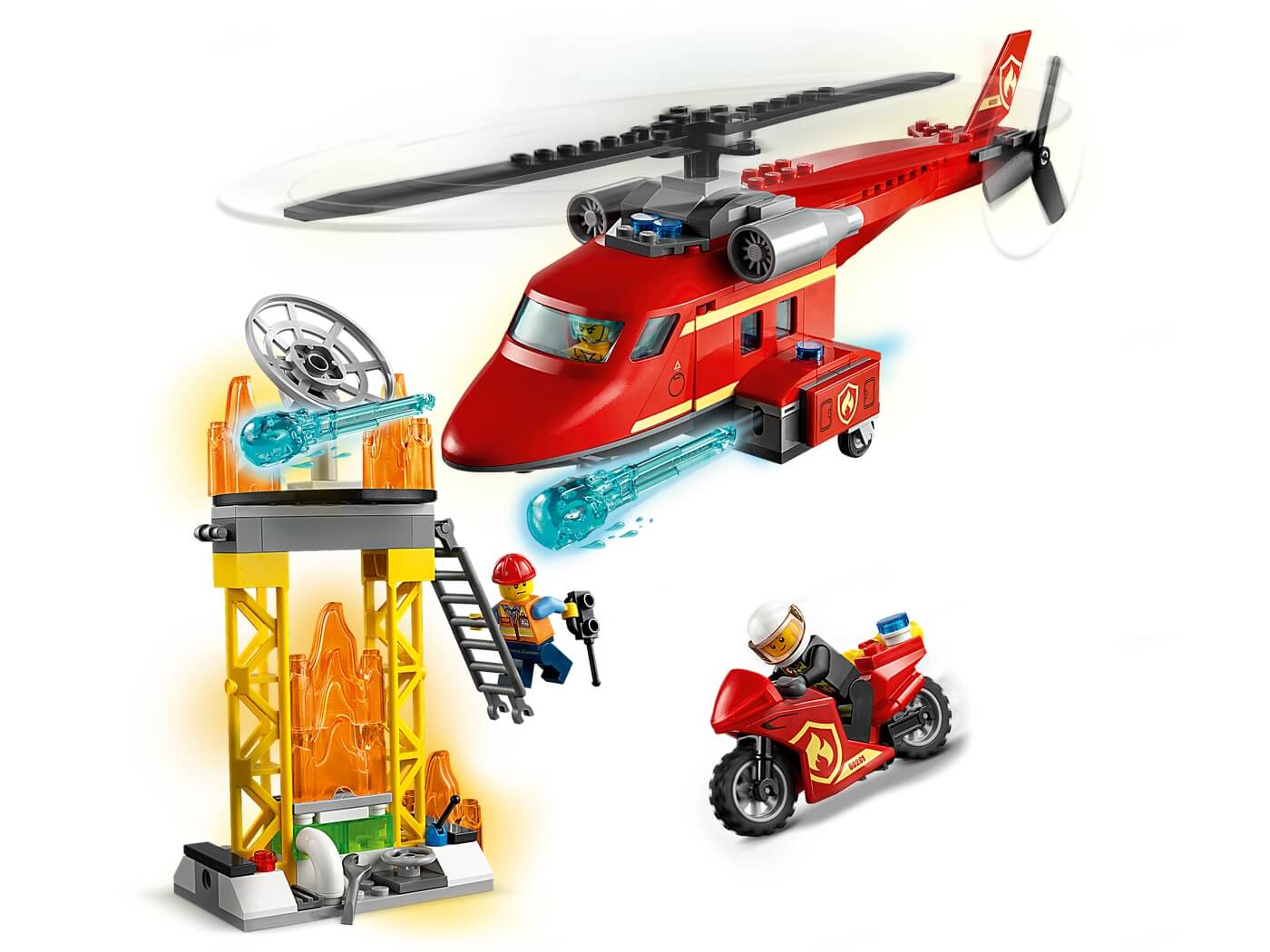 Helicoptero de Rescate de Bomberos ( Lego 60281 ) imagen b