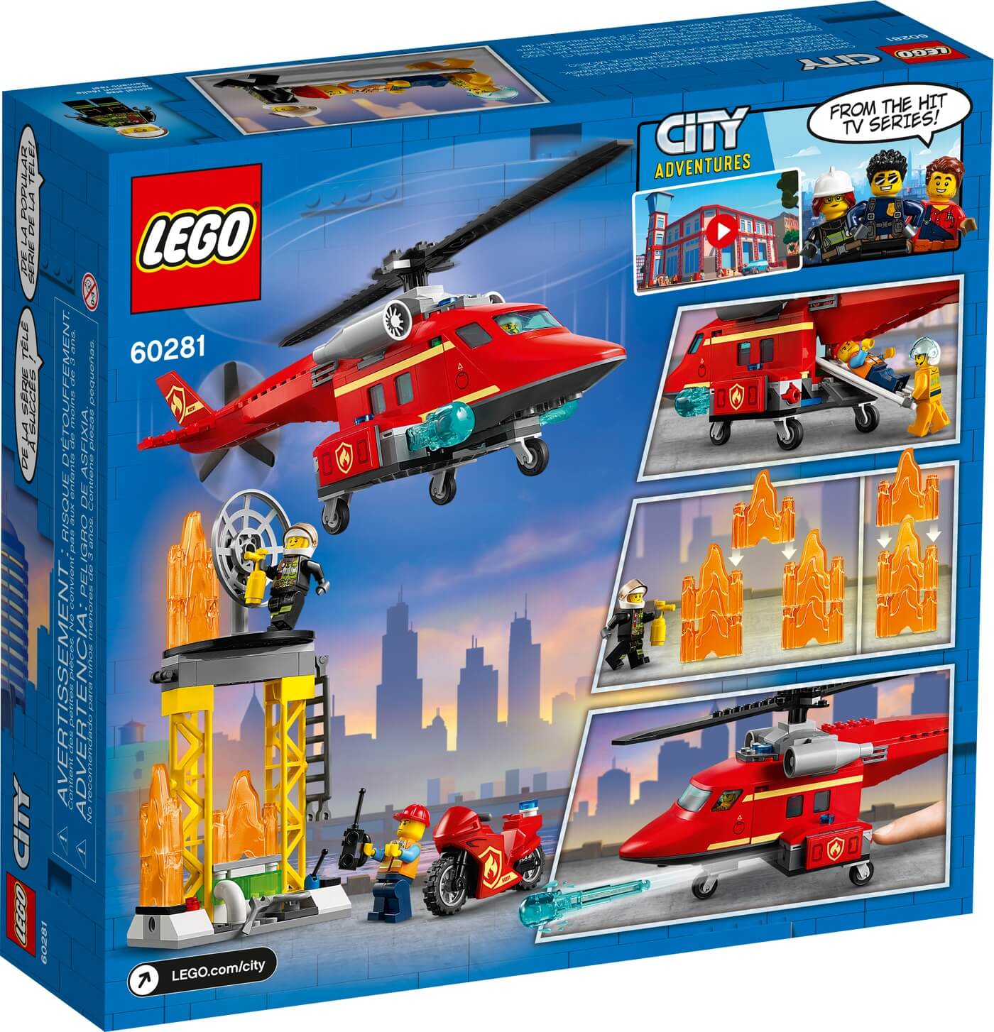 Helicoptero de Rescate de Bomberos ( Lego 60281 ) imagen h