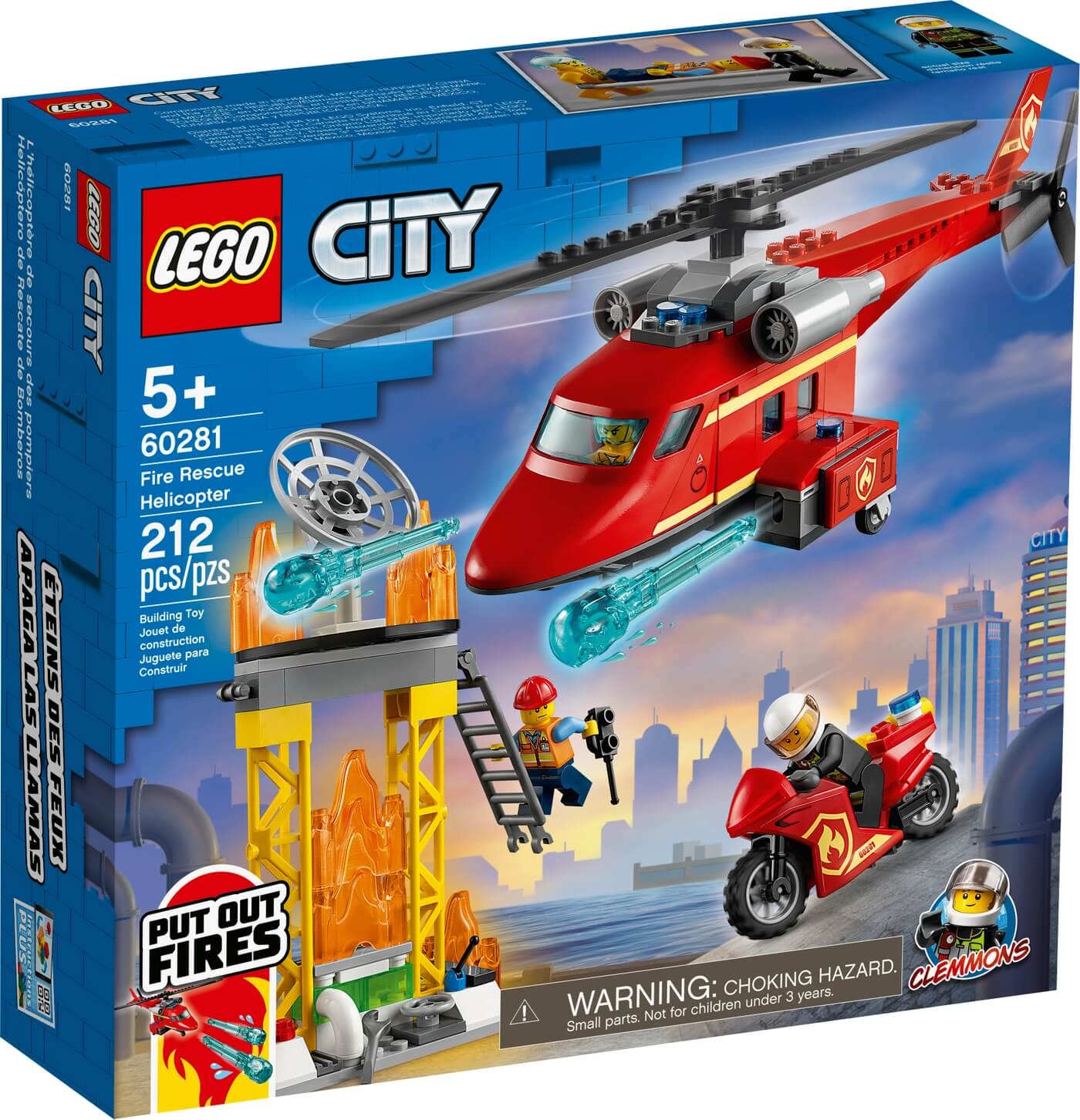 Helicoptero de Rescate de Bomberos ( Lego 60281 ) imagen i