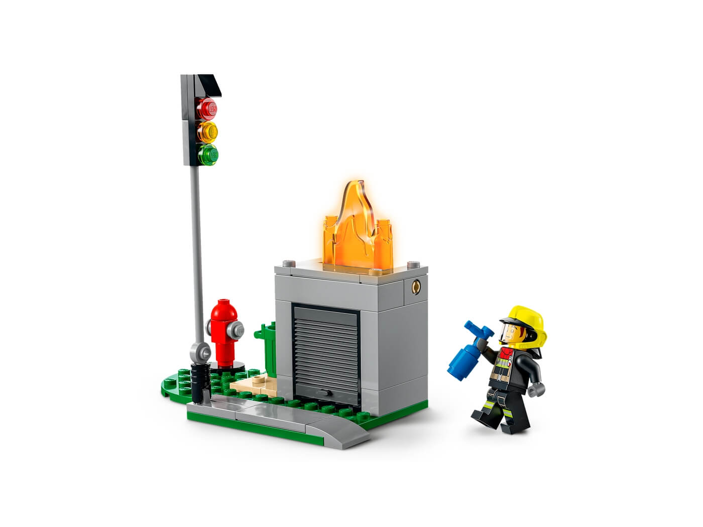 Rescate de Bomberos y Persecucion Policial ( Lego 60319 ) imagen c