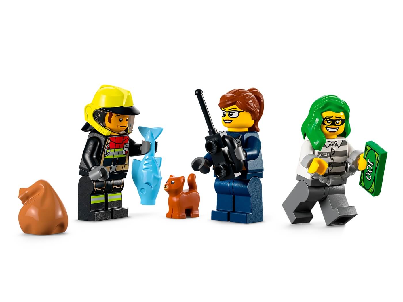 Rescate de Bomberos y Persecucion Policial ( Lego 60319 ) imagen e