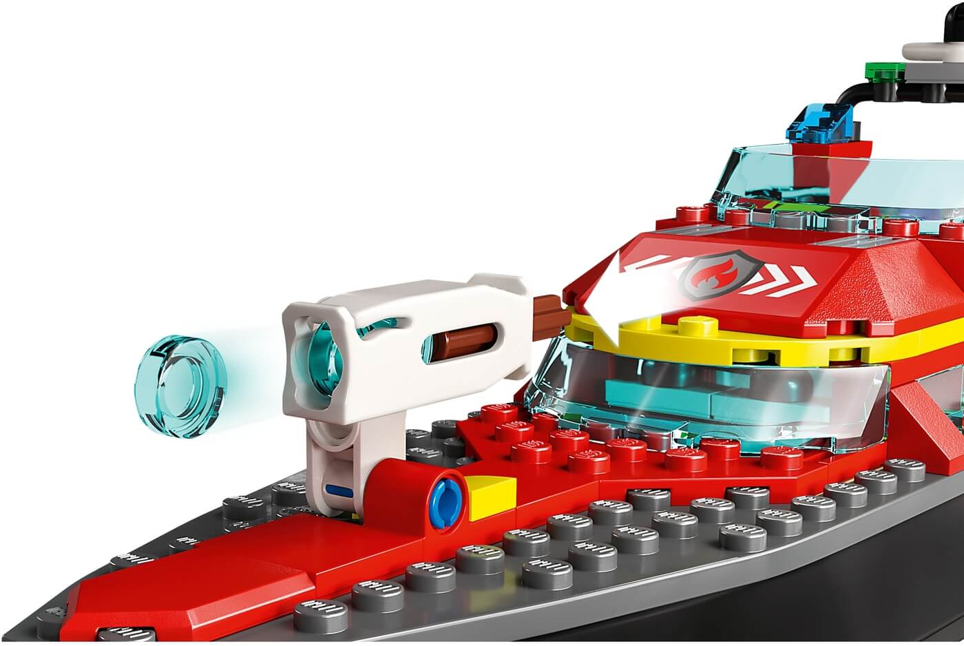 Lancha de Rescate de Bomberos ( Lego 60373 ) imagen c