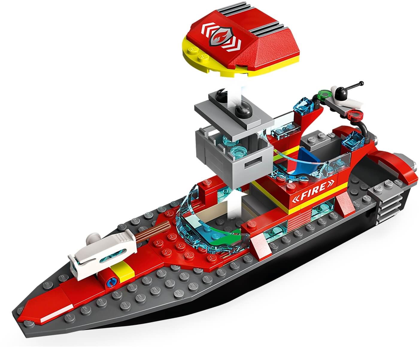 Lancha de Rescate de Bomberos ( Lego 60373 ) imagen e