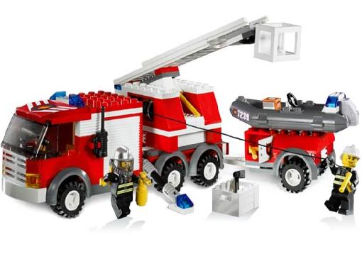 Camión de Bomberos para peques ( Lego 7239 ) imagen a