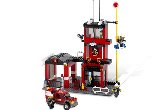 Estación de Bomberos ( Lego 7240 ) imagen a