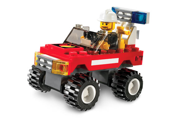 Coche de Bomberos ( Lego 7241 ) imagen b