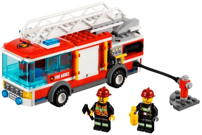 Set Camión Bomberos ( Lego 60002 ) imagen a