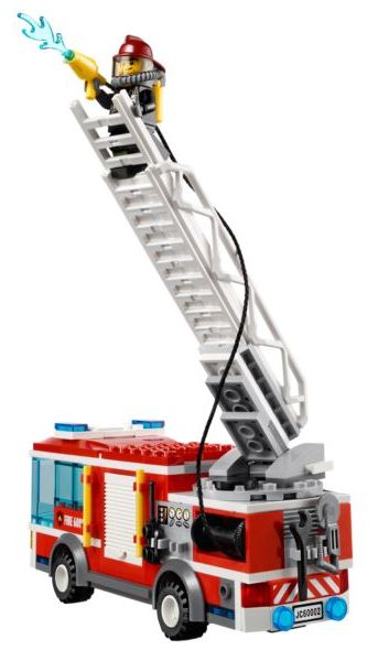 Set Camión Bomberos ( Lego 60002 ) imagen b