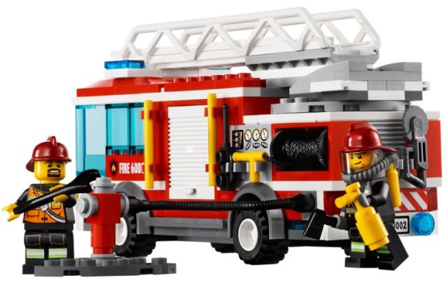 Set Camión Bomberos ( Lego 60002 ) imagen c
