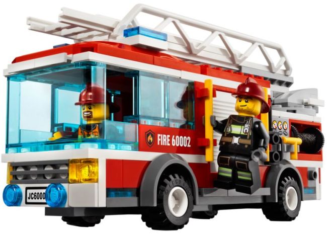 Set Camión Bomberos ( Lego 60002 ) imagen d