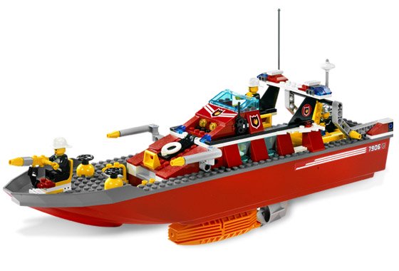 Barco de Salvamento ( Lego 7906 ) imagen a