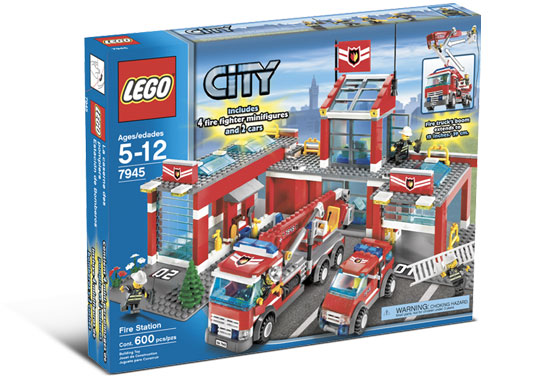 Lego estacion de bomberos 2025