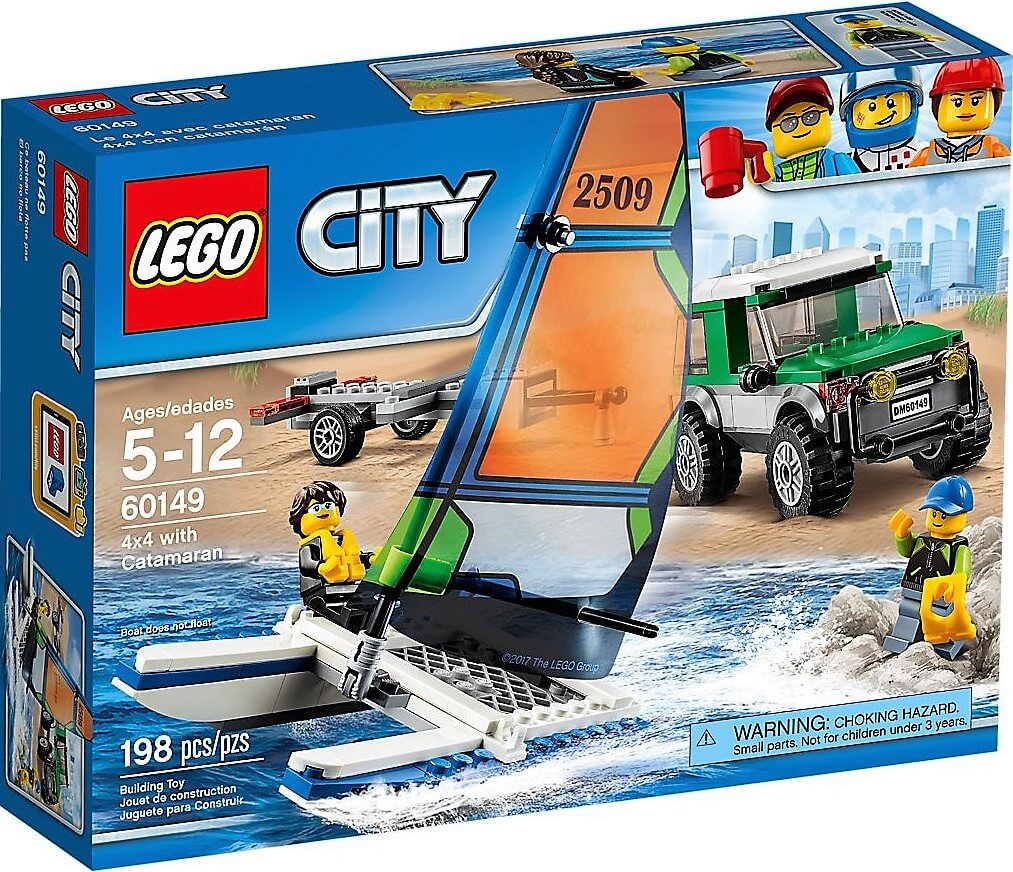 4x4 con catamarán ( Lego 60149 ) imagen f
