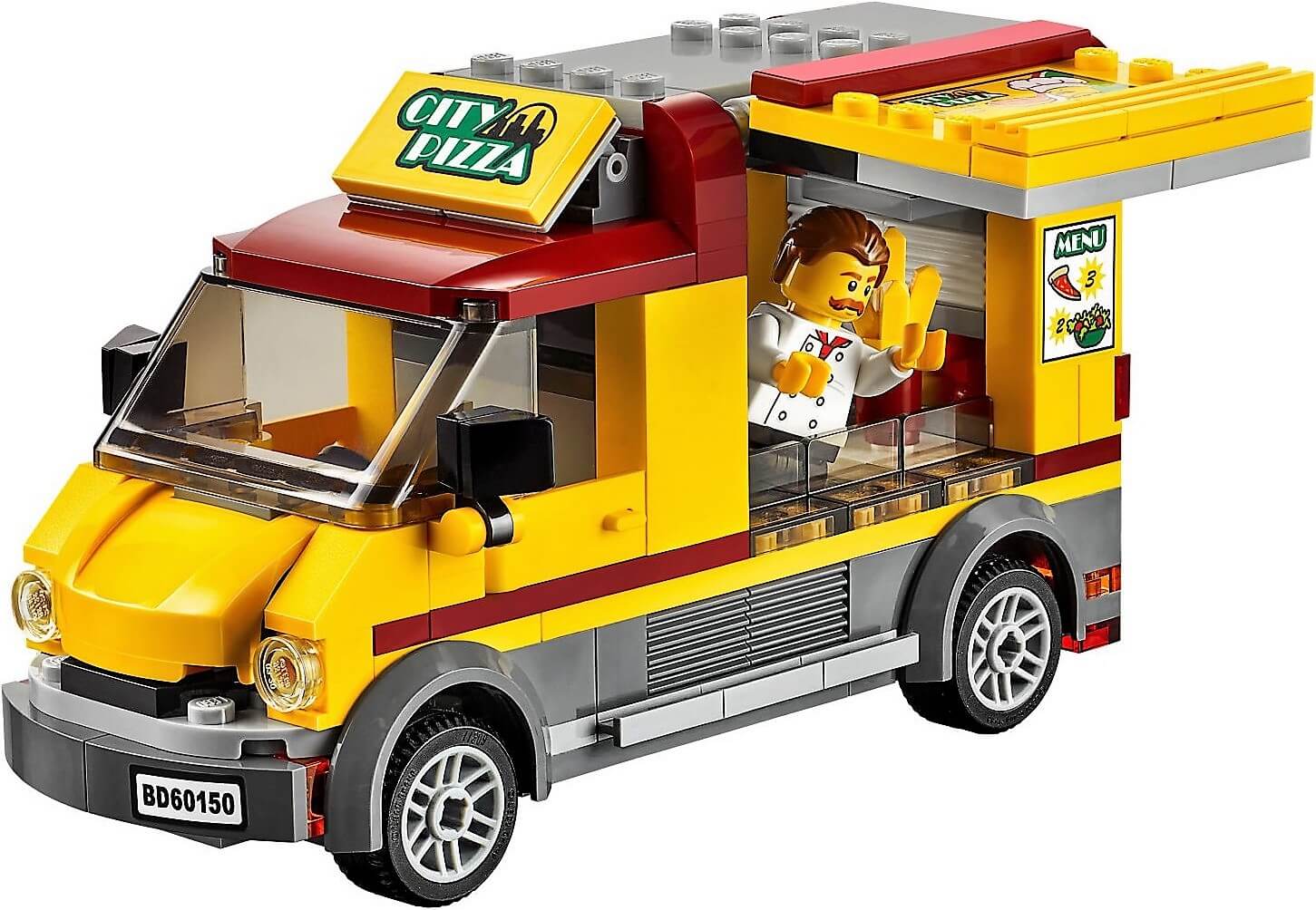 Camión de pizza ( Lego 60150 ) imagen b