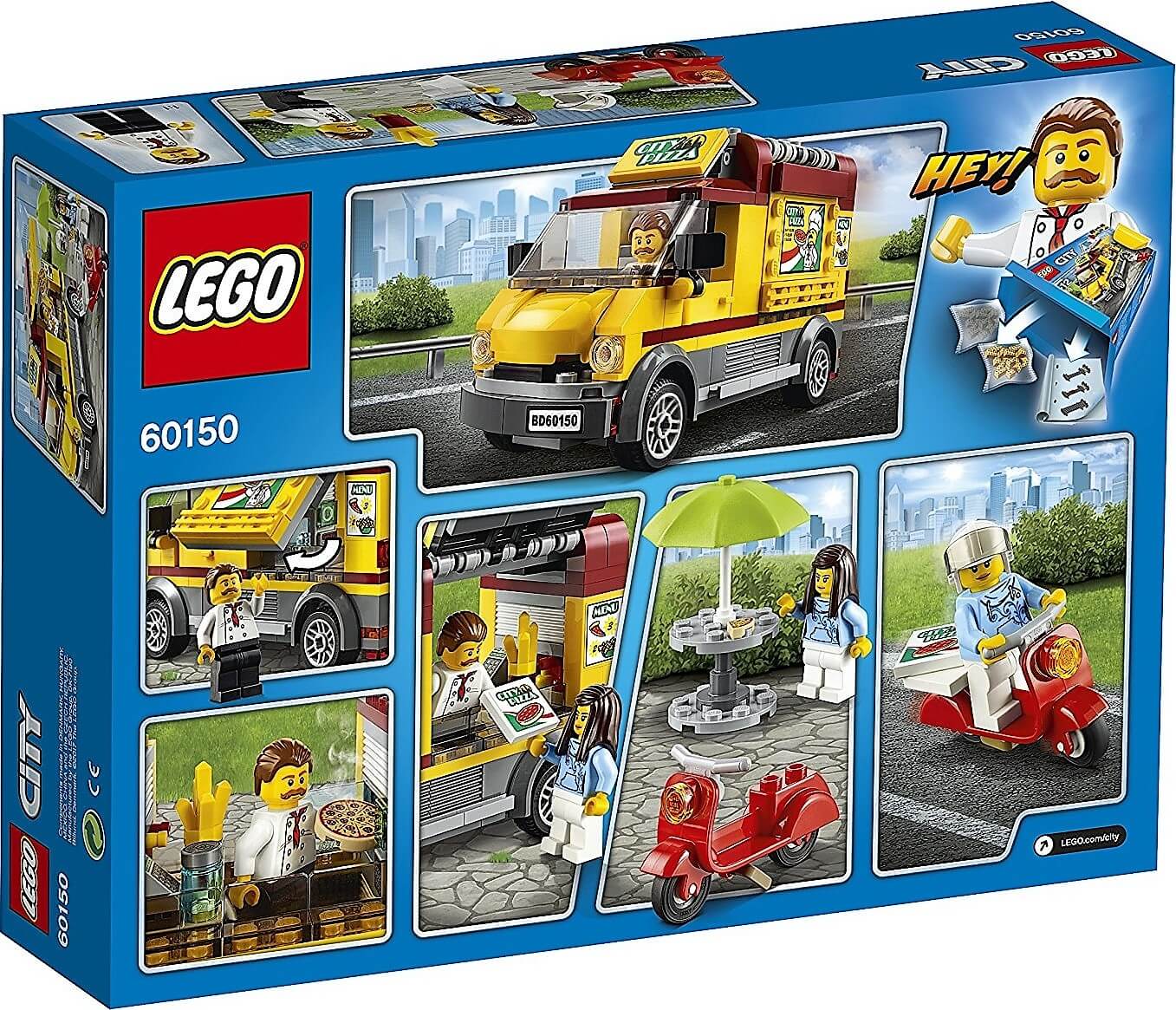 Camión de pizza ( Lego 60150 ) imagen c