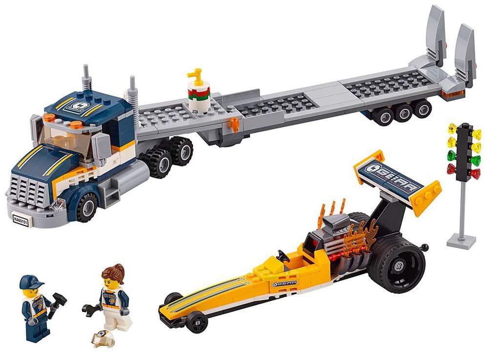 Transporte del dragster ( Lego 60151 ) imagen a