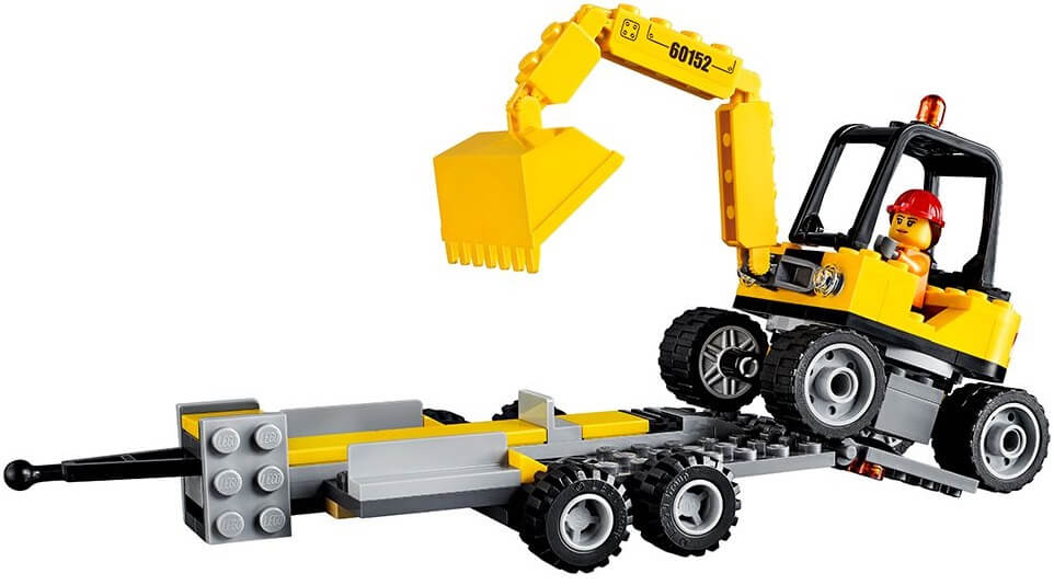 Barredora y excavadora ( Lego 60152 ) imagen d