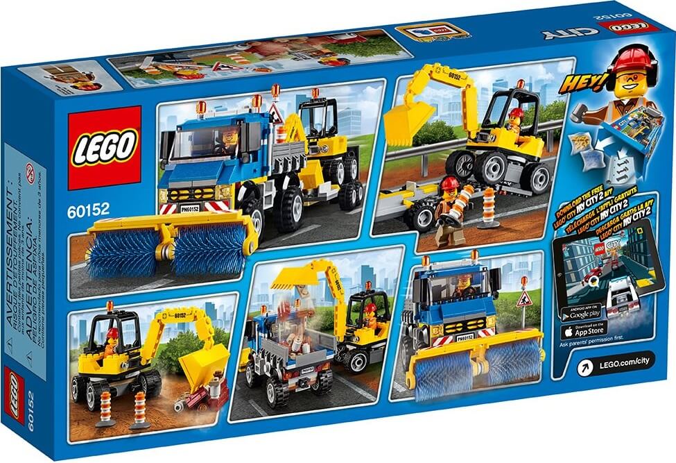 Lego barredora sales