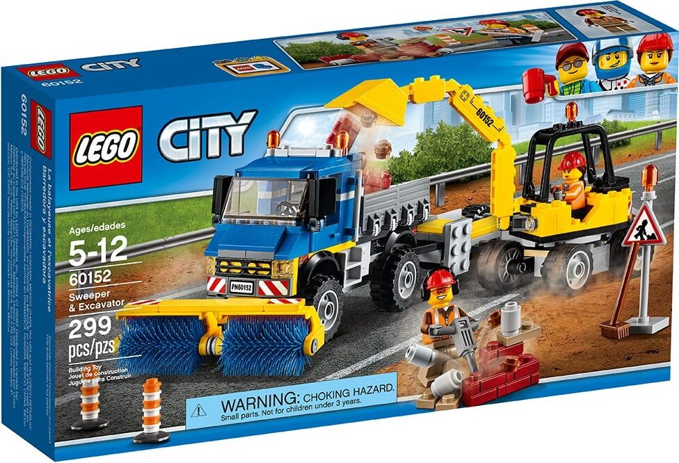 Barredora y excavadora ( Lego 60152 ) imagen g