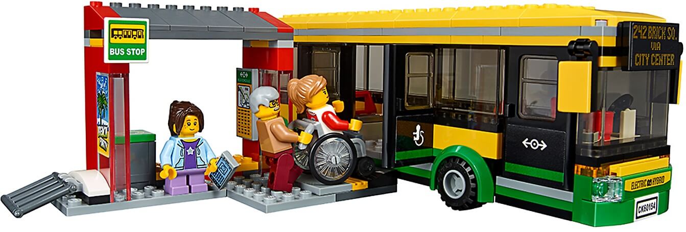 Estación de autobuses ( Lego 60154 ) imagen b