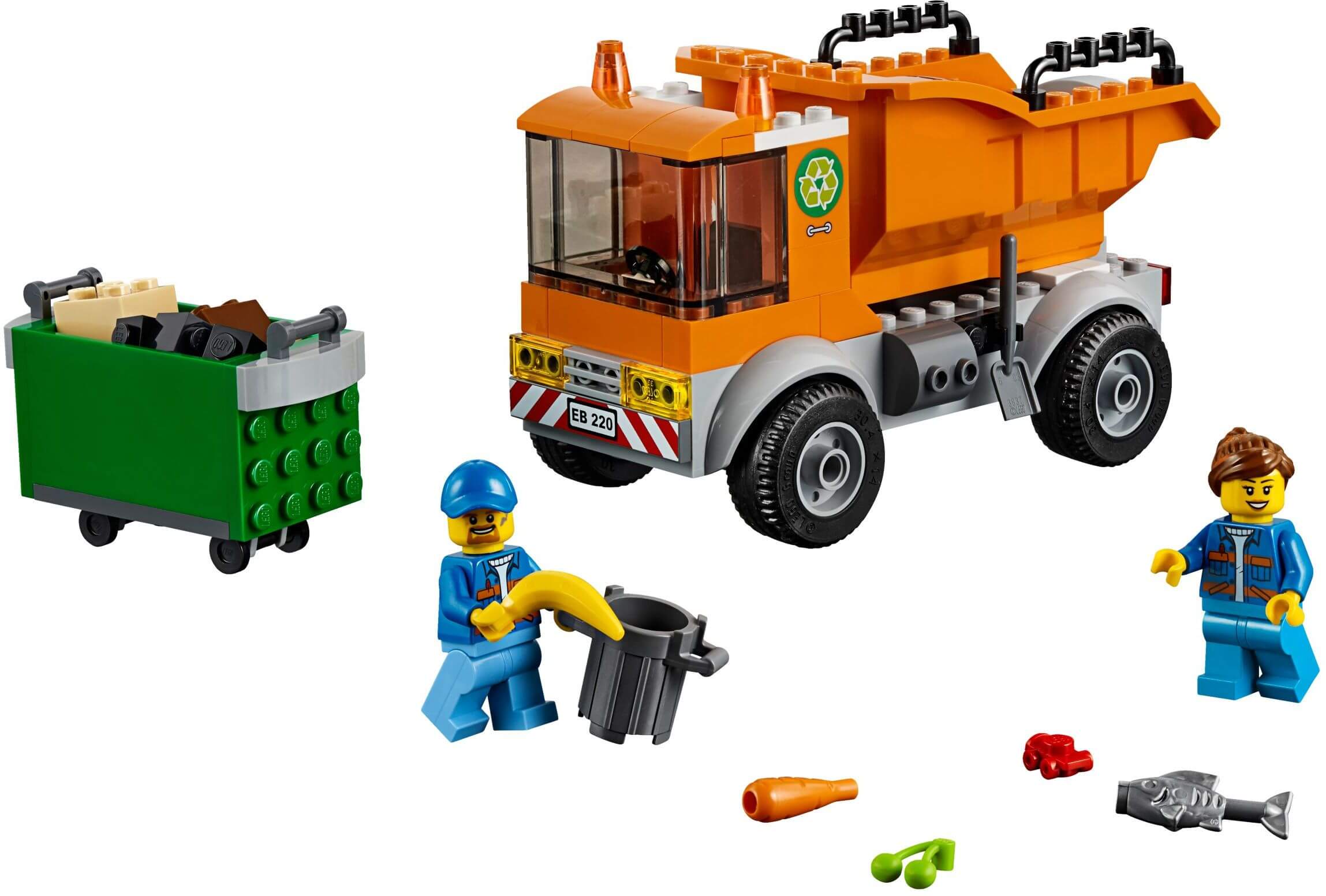 Camión de la basura ( Lego 60220 ) imagen a