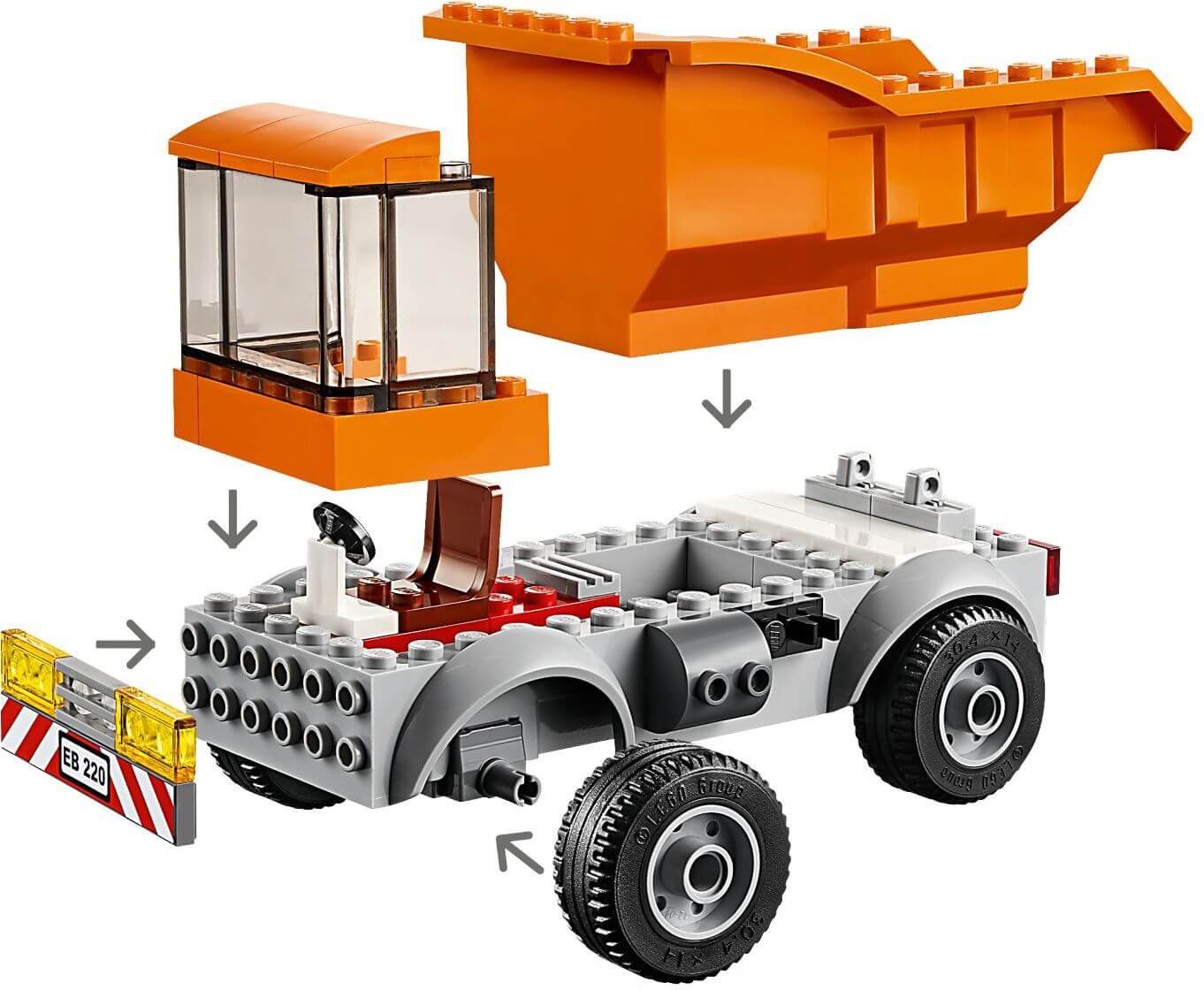 Camión de la basura ( Lego 60220 ) imagen b