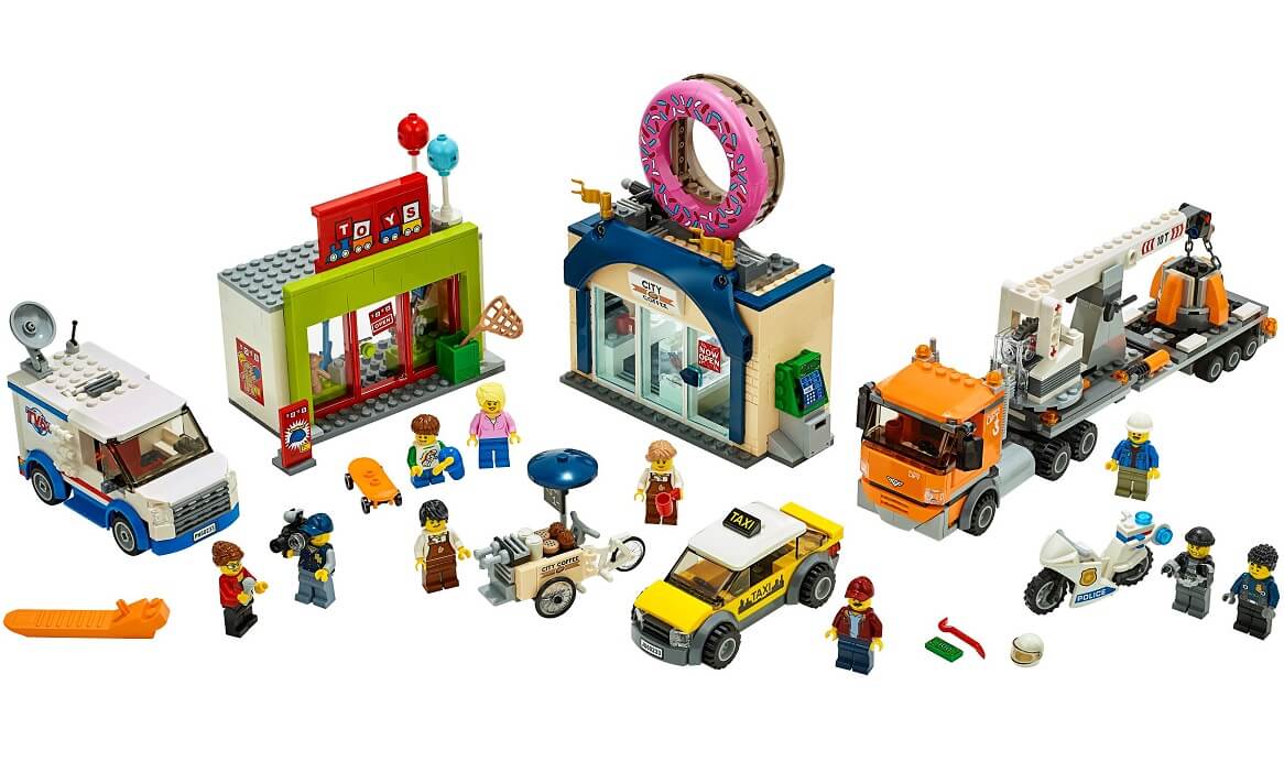 Inauguración de la Tienda de Dónuts ( Lego 60233 ) imagen a