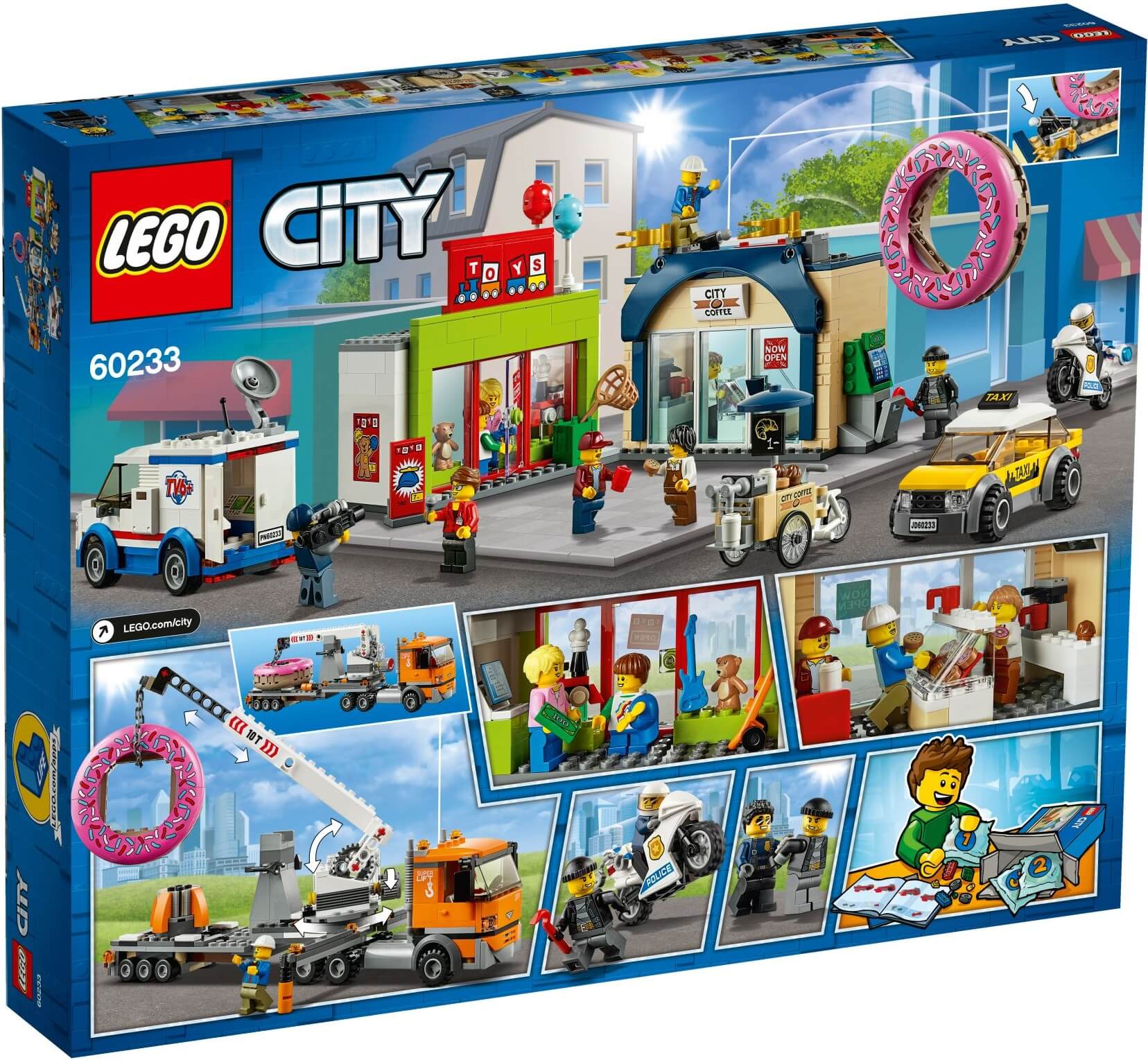 Inauguración de la Tienda de Dónuts ( Lego 60233 ) imagen b