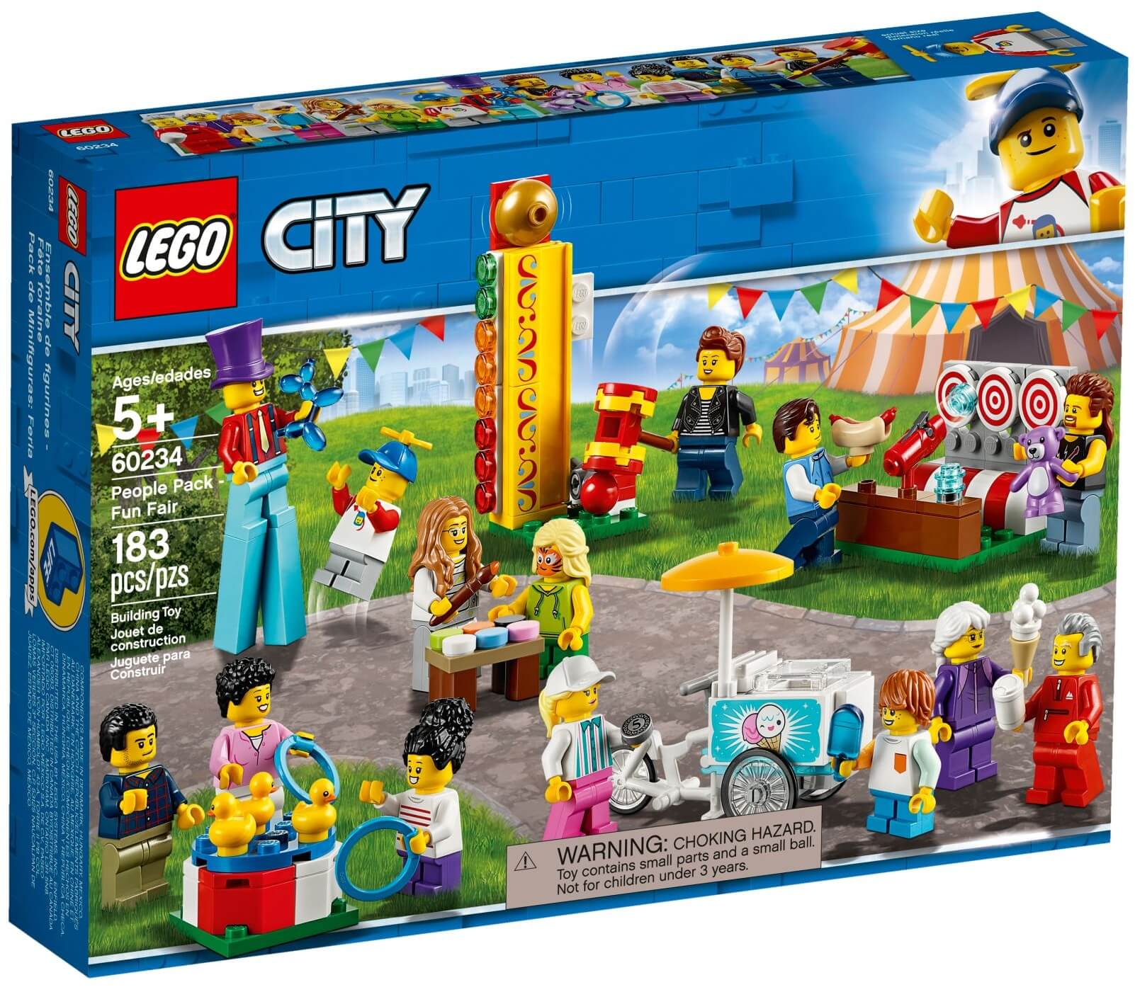 Pack de minifiguras Feria ( Lego 60234 ) imagen c