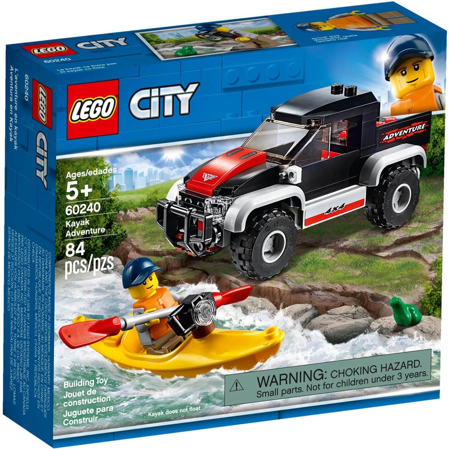 Aventura en Kayak ( Lego 60240 ) imagen e