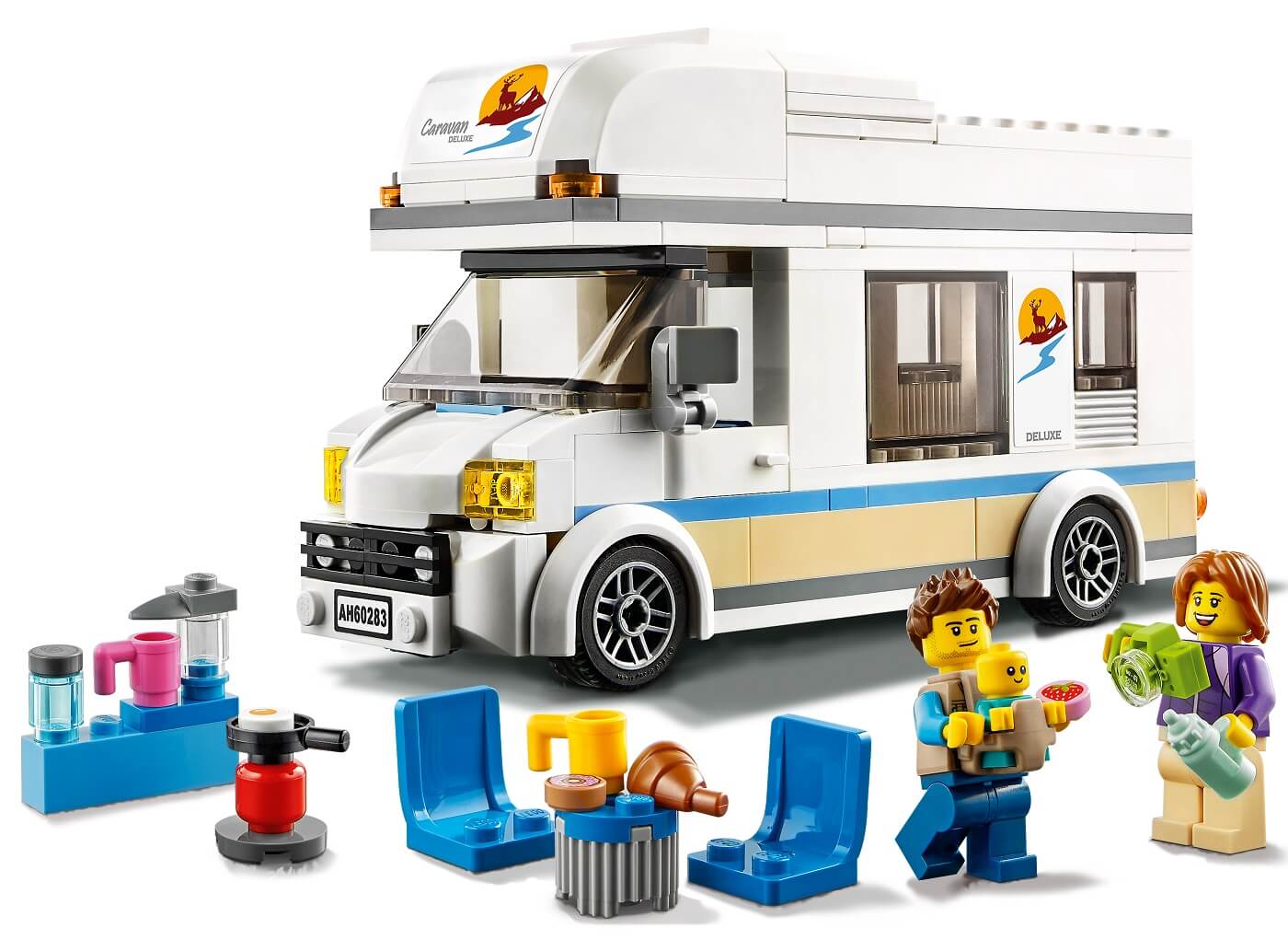 Autocaravana de Vacaciones ( Lego 60283 ) imagen b