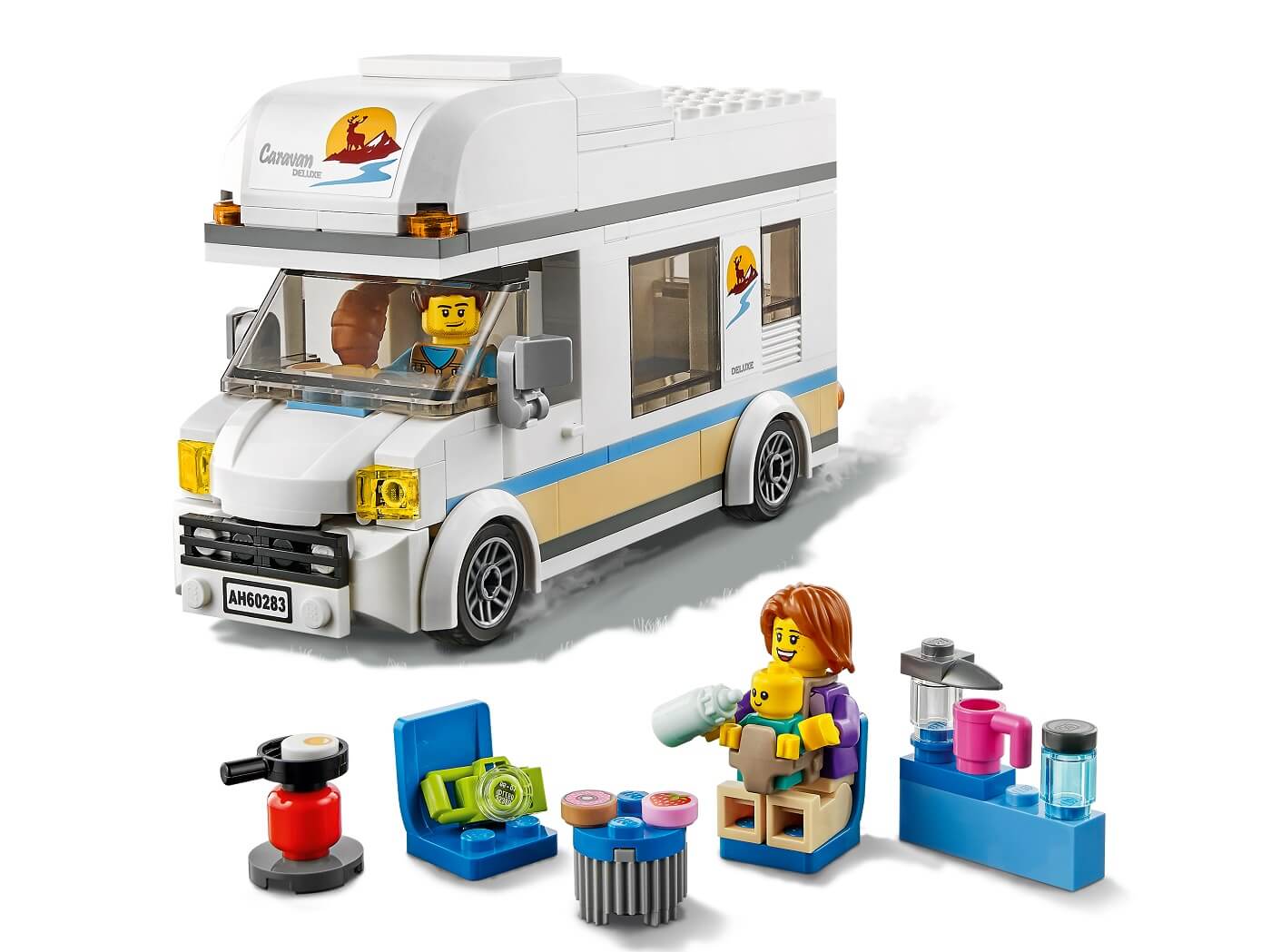 Autocaravana de Vacaciones ( Lego 60283 ) imagen d