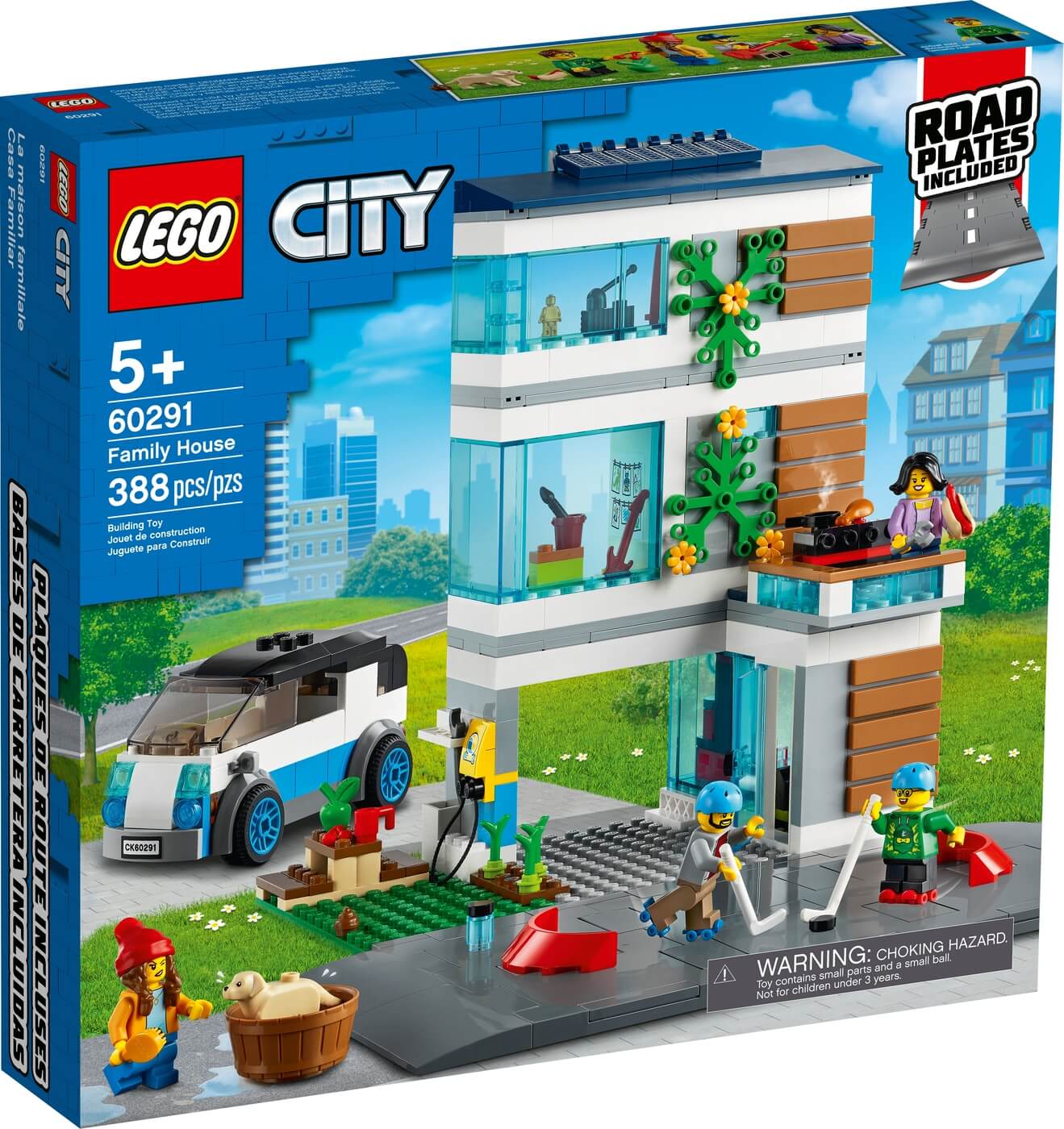 Casa Familiar con bases carretera ( Lego 60291 ) imagen i