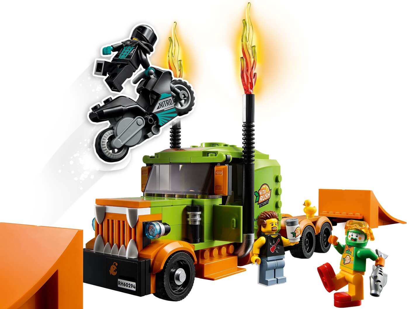 Espectaculo Acrobatico Camion STUNTZ ( Lego 60294 ) imagen d