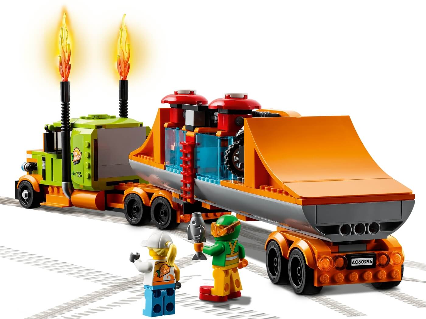 Espectaculo Acrobatico Camion STUNTZ ( Lego 60294 ) imagen e